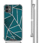 iMoshion Coque Design avec cordon iPhone 11 - Petrol Green Graphic