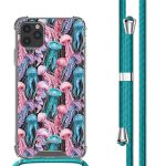 imoshion Coque Design avec cordon iPhone 11 Pro - Jellyfish Watercolor