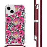 imoshion Coque Design avec cordon iPhone 13 - Flower Water