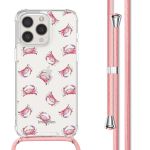 imoshion Coque Design avec cordon iPhone 15 Pro Max - Crab Watercolor