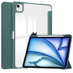iMoshion Coque tablette rigide Trifold iPad Air 13 pouces (2024) M2 - Vert