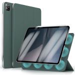 iMoshion Magnetic etui de téléphone portefeuille iPad Pro 11 (2024) M4 - Vert foncé