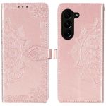 imoshion Etui de téléphone portefeuille Mandala Samsung Galaxy Z Fold 6 - Rose Dorée