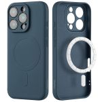 imoshion Coque Couleur avec MagSafe iPhone 16 Pro - Bleu foncé