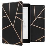 imoshion Design Slim Hard Case Sleepcover Kobo Aura One - Black Graphic