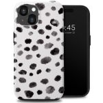 Selencia Coque arrière Vivid iPhone 15  - Trendy Leopard