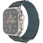 imoshion Bracelet en nylon Alpine Apple Watch Series 1-10 / SE / Ultra (2) - 42/44/45/46/49 mm - Bleu