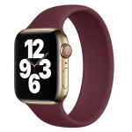 Apple Bracelet Boucle unique Apple Watch Series 1-9 / SE / Ultra (2) - 42/44/45/49 mm - Taille 11 - Plum