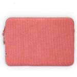 Selencia Pochette ordinateur Corduroy 15-16 pouces - Old Pink