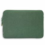 Selencia Pochette ordinateur Corduroy 13-14 pouces - Sage Green