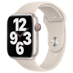 Apple Sport Band Apple Watch Series 1-9 / SE / Ultra (2) - 42/44/45/49 mm - Starlight