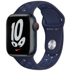 Apple Nike Sport Band Apple Watch Series 1-9 / SE - 38/40/41 mm / Series 10 - 42 mm - Midnight Navy/Mystic Navy