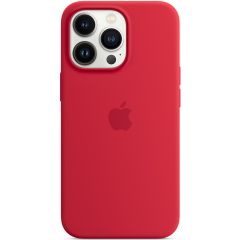 Apple Coque en silicone MagSafe iPhone 13 Pro Max - Rouge