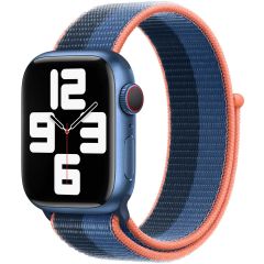 Apple Sport Loop Band Apple Watch Series 1-9 / SE - 38/40/41 mm / Series 10 - 42 mm - Blue Jay/Abyss Blue