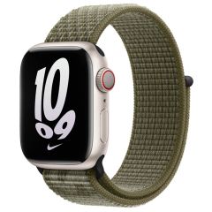 Apple Sport Loop bracelet Apple Watch Series 1-9 / SE - 38/40/41 mm / Series 10 - 42 mm - Sequoia / Pure Platinum