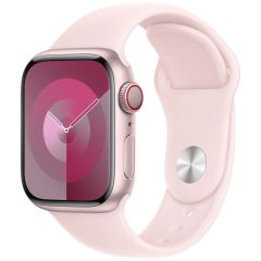 Apple Sport Band Apple Watch Series 1-9 / SE - 38/40/41 mm / Series 10 - 42 mm - Taille M/L - Light Pink