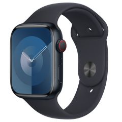 Apple Sport Band Apple Watch Series 1-10 / SE / Ultra (2) - 42/44/45/46/49 mm - Taille S/M - Midnight