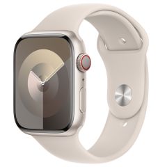 Apple Sport Band Apple Watch Series 1-9 / SE / Ultra (2) - 42/44/45/49 mm - Taille M/L - Starlight