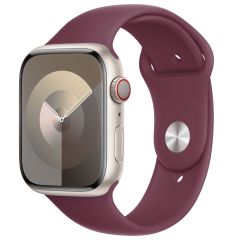 Apple Sport Band Apple Watch Series 1-9 / SE / Ultra (2) - 42/44/45/49 mm - Taille S/M - Mulberry