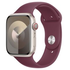 Apple Sport Band Apple Watch Series 1-10 / SE / Ultra (2) - 42/44/45/46/49 mm - Taille M/L - Mulberry