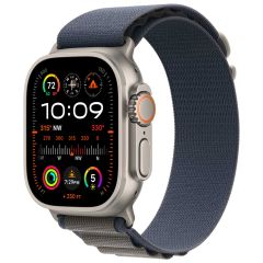 Apple Alpine Loop Band Apple Watch Series 1-9 / SE / Ultra (2) - 42/44/45/49 mm - Taille S - Bleu