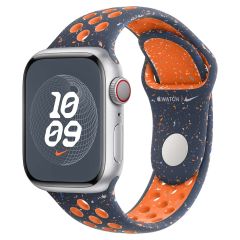 Apple Nike Sport Band Apple Watch Series 1-9 / SE - 38/40/41 mm / Series 10 - 42 mm - Taille S/M - Blue Flame