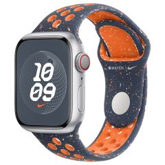 Apple Nike Sport Band Apple Watch Series 1-9 / SE - 38/40/41 mm / Series 10 - 42 mm - Taille M/L - Blue Flame