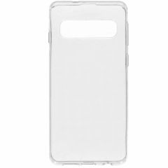 Accezz Coque Clear Samsung Galaxy S10 - Transparent