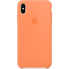 Apple Coque en silicone iPhone Xs Max - Papaya