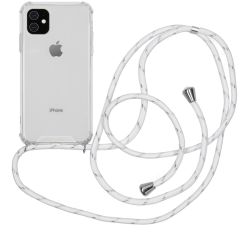 imoshion Coque avec cordon iPhone 11 - Blanc Argent