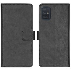 iMoshion Étui de téléphone portefeuille Luxe Galaxy A71 - Noir