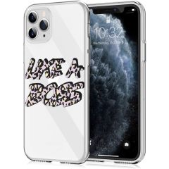 imoshion Coque Design iPhone 11 Pro - Like A Boss - Violet / Noir