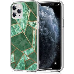 iMoshion Coque Design iPhone 11 Pro - Cuive graphique / Vert