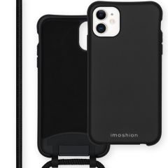 iMoshion Coque de couleur avec cordon amovible iPhone 11 - Noir