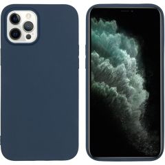 iMoshion Coque Couleur iPhone 12 Pro Max - Bleu foncé