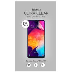 Selencia Protection d'écran Duo Pack Ultra Clear Galaxy M30s / M21