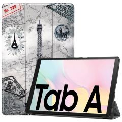 iMoshion Coque tablette Design Trifold Samsung Galaxy Tab A7 - Paris