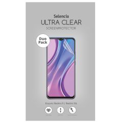 Selencia Protection d'écran Duo Pack Ultra Clear Redmi 9 / Redmi 9A