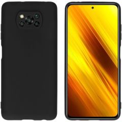 iMoshion Coque Couleur Xiaomi Poco X3 (Pro)  - Noir