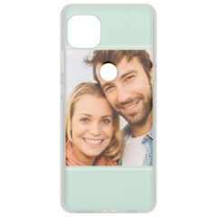 Concevez votre propre coque en gel Motorola Moto G 5G - Transparent