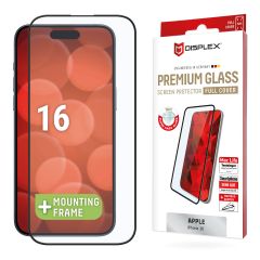 Displex Protection d'écran en verre trempé Real Glass Full Cover iPhone 16