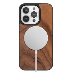 Woodcessories Coque Bumper MagSafe iPhone 14 Pro - Walnut