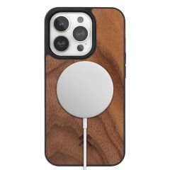 Woodcessories Coque Bumper MagSafe iPhone 14 Pro Max - Walnut