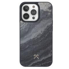 Woodcessories Coque Bumper MagSafe iPhone 14 Pro - Real Slate Stone