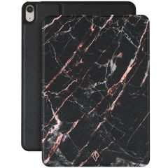 Burga Coque tablette iPad Air 11 pouces (2024) M2 / Air 5 (2022) / Air 4 (2020) - Rosé Gold Marble