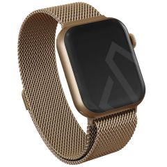 Burga Bracelet milanais Apple Watch Series 1-10 / SE / Ultra (2) - 42/44/45/46/49 mm - Dorée