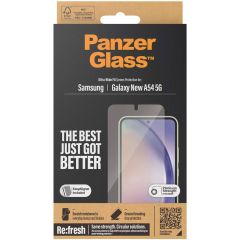 PanzerGlass ﻿Film de protection d'écran anti-bactérien Refresh Ultra-Wide Fit Samsung Galaxy A55