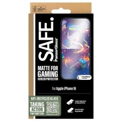 PanzerGlass SAFE Protector d'écran Gaming Ultra Wide Fit avec applicateur iPhone 16