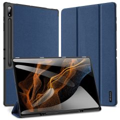 Dux Ducis Coque tablette Domo Samsung Galaxy Tab S10 Ultra / S9 Ultra / S8 Ultra - Bleu foncé