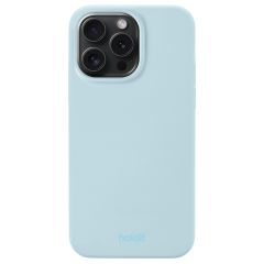 Holdit Coque Silicone iPhone 14 Pro Max - Mineral Blue